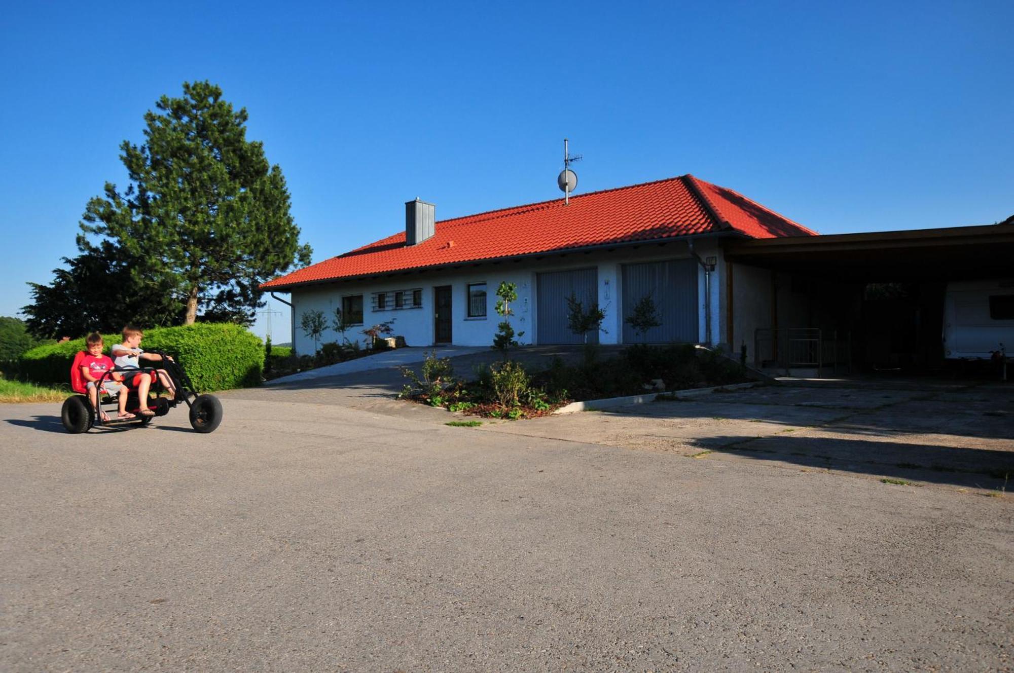 Ferienhaus Muehlblick Oberdachstetten Exterior foto